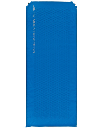 Flexcore Air Pad Regular - Blue - Front profile with ALPS Mountaineering logo vertical on top left corner.