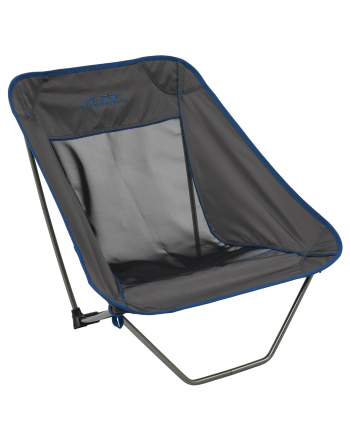 Axis Chair - Deep Sea/Charcoal - Quarter front profile 