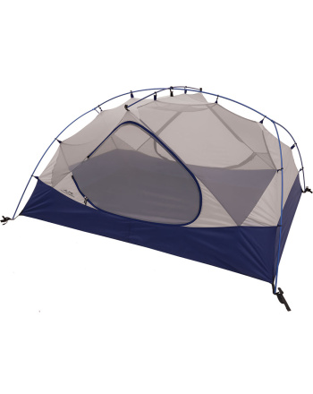 Chaos 2 Tent - Gray/Navy - Quarter front profile no fly