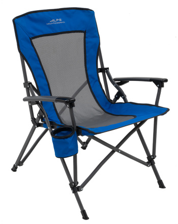 Leisure Chair - Bright Blue - quarter front profile